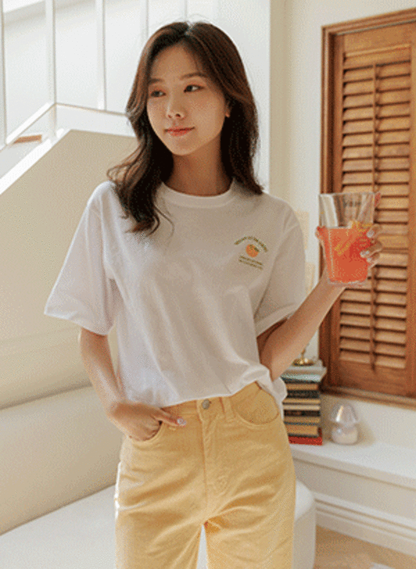 フレッシュバックプリントTシャツ 韓国
